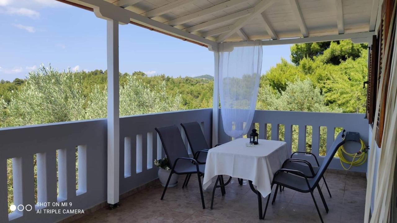 Elia House 1 Astoning Sea View Among The Olive Trees Apartment Patitiri  Ngoại thất bức ảnh